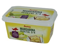 Tarrina de margarina vegetal 3/4 PRODUCTO ALCAMPO 500 g.