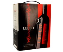 Vino tinto de Portugal LELLO bag in box de 3 l.