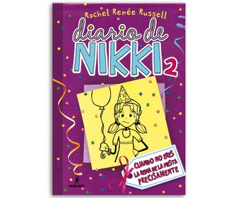 Diario de Nikki 2, Cúando no eres la reina de la fiesta precisamente, RACHEL RENÉ RUSSELL. Género: juvenil. Editorial Molino. Diario de Nikki 2, Cúando no eres la reina de la fiesta precisamente, RACHEL RENÉ RUSSELL. Género: juvenil. Editorial Molino.