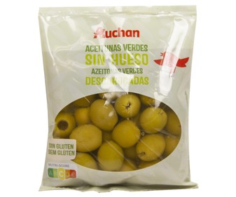 Aceitunas sin hueso manzanilla sin hueso PRODUCTO ALCAMPO bolsa de 75 g. Aceitunas sin hueso manzanilla sin hueso PRODUCTO ALCAMPO bolsa de 75 g.