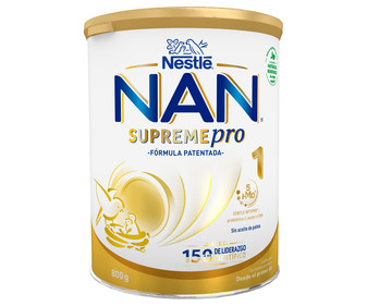 Leche en polvo de inicio desde el primer día NAN Supreme pro 1 800 g. Leche en polvo de inicio desde el primer día NAN Supreme pro 1 800 g.