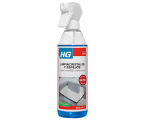 Limpiador especial para cristales y espejos HG 500 ml.