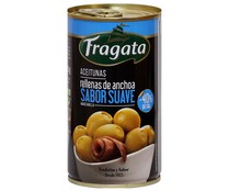 Aceitunas manzanilla rellenas de anchoas bajas en sal FRAGATA 150 g.