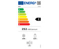 Frigor&iacute;fico combi QILIVE Q-6252 NO FROST, clasificaci&oacute;n energ&eacute;tica: E, H: 185cm, A: 70,3cm, F: 70,3cm, capacidad total: 432L.