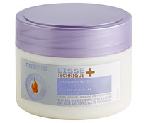 Mascarilla nutritiva con aceite de argán para cabellos secos o difíciles de alisar COSMIA Lisse technique + 300 ml.