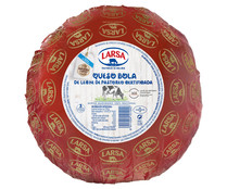 Queso bola madurado elaborado con leche de pastoreo certificada LARSA