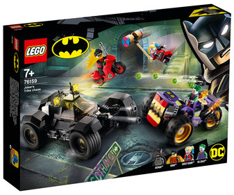 Construcciones Persecución de la Trimoto del Joker con 440 piezas, LEGO DC Batman 76159. Construcciones Persecución de la Trimoto del Joker con 440 piezas, LEGO DC Batman 76159.