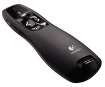 Presentador inalámbrico LOGITECH Presenter R400, láser rojo. Presentador inalámbrico LOGITECH Presenter R400, láser rojo.