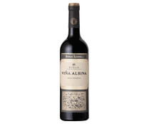 Vino tinto gran reserva con denominación de origen calificada Rioja VIÑA ALBINA botella de 75 cl.