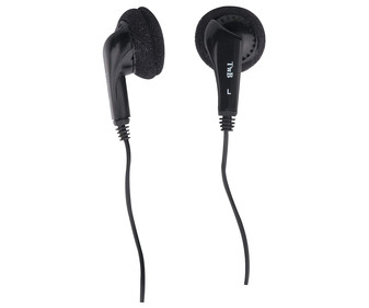 Auriculares tipo botón TNB Auricular botón, con cable, color negro. Auriculares tipo botón TNB Auricular botón, con cable, color negro.