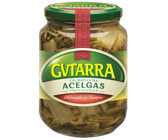 Acelgas troceadas frasco de 425 gramos Acelgas troceadas frasco de 425 gramos