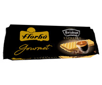 Galletas barquillo wafer con café FLORBÚ 185 g.