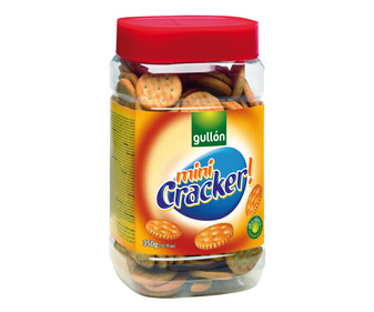 Galletas saladas GULLÓN MINI CRACKER 350 g. Galletas saladas GULLÓN MINI CRACKER 350 g.