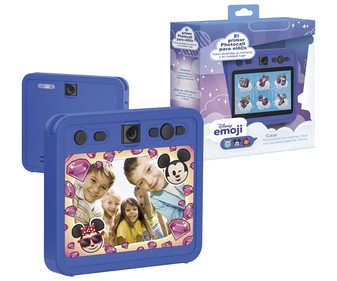 Cámara de fotos digital infantil Emoji DISNEY. Cámara de fotos digital infantil Emoji DISNEY.