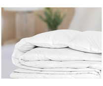 Relleno nórdico para cama de 105cm, 100% pluma, 375g/m².