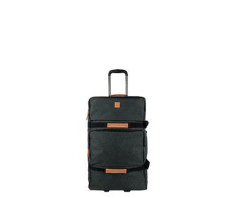 Bolso de viaje mediano con capacidad 60 litros color gris, AIRPORT ALCAMPO. Bolso de viaje mediano con capacidad 60 litros color gris, AIRPORT ALCAMPO.