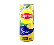 Bebida de té al limón LIPTON lata de 33 cl.