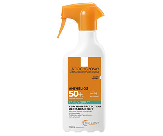Protector solar en spray para toda la familia con FPS 50+ (muy alto) LA ROCHE POSAY Anthelios family 300 ml. Protector solar en spray para toda la familia con FPS 50+ (muy alto) LA ROCHE POSAY Anthelios family 300 ml.