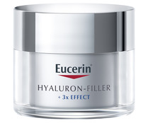 Crema antiedad de día con factor de protección 15, especial pieles secas EUCERIN Hyaluron filler 50 ml.