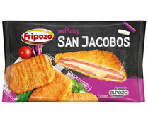 San Jacobos (York con queso empanados) prefritos y congelados FRIPOZO Mis platos 4 x 80 g.