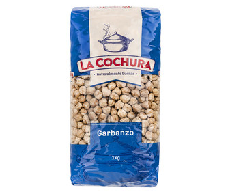 Garbanzos extra LA COCHURA paquete de 1 kg. Garbanzos extra LA COCHURA paquete de 1 kg.