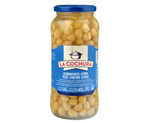 Garbanzo cocido LA COCHURA frasco de 400 g.