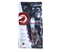 Comida completa para gatos esterilizados PRODUCTO ALCAMPO 1.5 kg.
