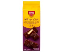 Bollitos con crema bañados en chocolate sin gluten SCHAR, 350 g.