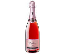 Cava brut rosado, elaborado según el método tradicional FREIXENET Rosé botella de 75 cl.