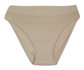 Braga alta tipo bikini RMC, color beige, talla L. Braga alta tipo bikini RMC, color beige, talla L.
