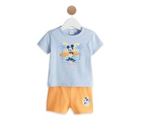 Pijama  de algodón para bebé DISNEY Mickey Mouse , talla 86.