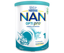 Leche en polvo de inicio, para lactantes desde el primer día NAN Optipro 800 g.