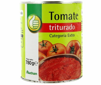 Tomate triturado lata de 780 gramos Tomate triturado lata de 780 gramos