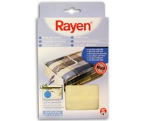 Funda para mantas con antipolillas, color crudo, 65x55x20 centímetros RAYEN. Funda para mantas con antipolillas, color crudo, 65x55x20 centímetros RAYEN.