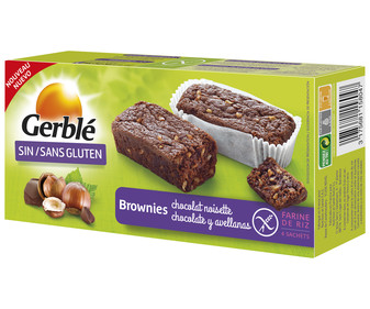 Brownies sin gluten 4 uds x 37,5 g. Brownies sin gluten 4 uds x 37,5 g.