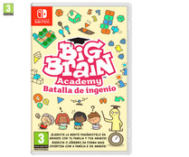 Big Brain Academy: Batalla de ingenio para Nintendo Switch. Género: minijuegos. PEGI: +3.