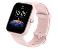 Smartwatch AMAZFIT Bip 3 Pro rosa, pantalla 4,29 cm (1,69"), frecuencia cadiáca, 60 modos, Bluetooth.