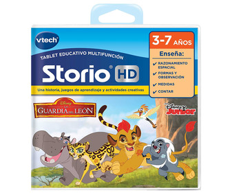 Videojuego Storio Rey León VTECH. Videojuego Storio Rey León VTECH.