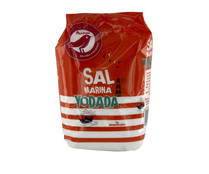 Sal yodada marina PRODUCTO ALCAMPO 1 kg.