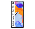 Smartphone 17 cm (6,7") XIAOMI Redmi Note 11 Pro 5G azul, Octa-Core, 8GB Ram, 128GB, microSD, 108+8+2 Mpx, Dual-Sim, MIUI 13 (Android 11).