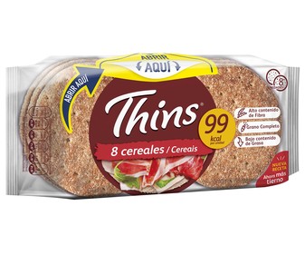 Pan Sándwich 8 Cer 310g