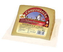 Queso de oveja semicurado Manchego CAMPOMANCHA 250 g.