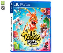 Rabbids Party of Legends para Playstation 4. Género: minijuegos. PEGI: +7.