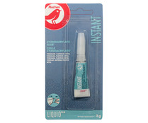 Pegamento instantáneo, PRODUCTO ALCAMPO, 3grs.