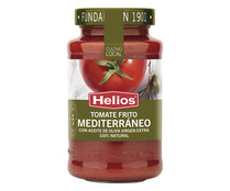 Tomate frito Mediterráneo con aceite de oliva virgen extra HELIOS frasco de 560 g.