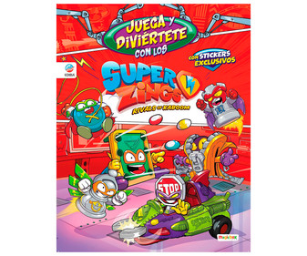 Juega y diviértete con los superzings, VV. AA. Género infantil. Editorial Ediba Europa Eon. Juega y diviértete con los superzings, VV. AA. Género infantil. Editorial Ediba Europa Eon.