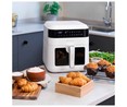 Freidora sin aceite CECOTEC Cecofry Experience Window White 6000, 1300W, capacidad 6L, temporizador, termostato, 9 programas.