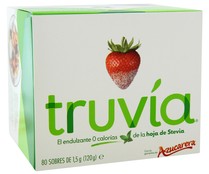 Edulcorante con stevia TRUVÍA 80 sobres