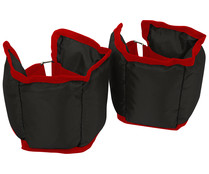 Set de 2 pesas lastre de 2kg para muñeca, SPORTS.