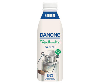 Yogur líquido natural para beber DANONE Realfooding 541 ml. Yogur líquido natural para beber DANONE Realfooding 541 ml.